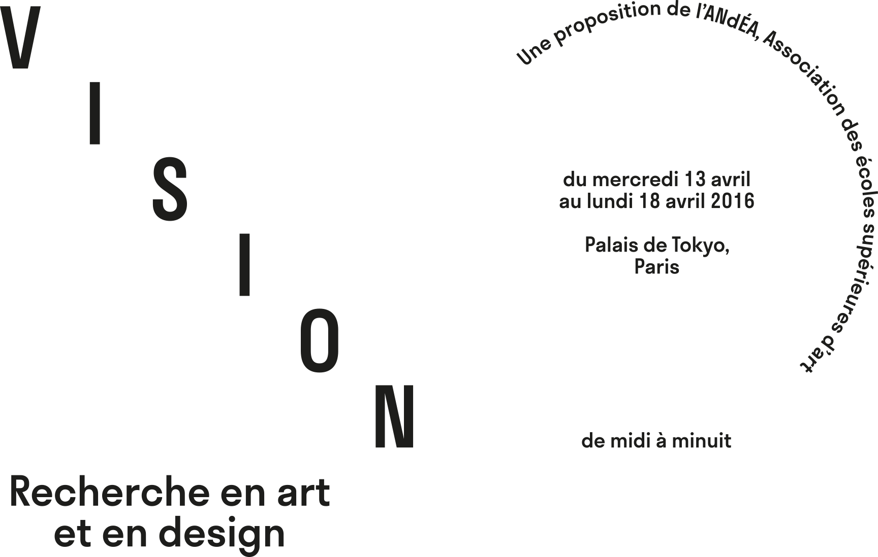 vision recherche en art et en design